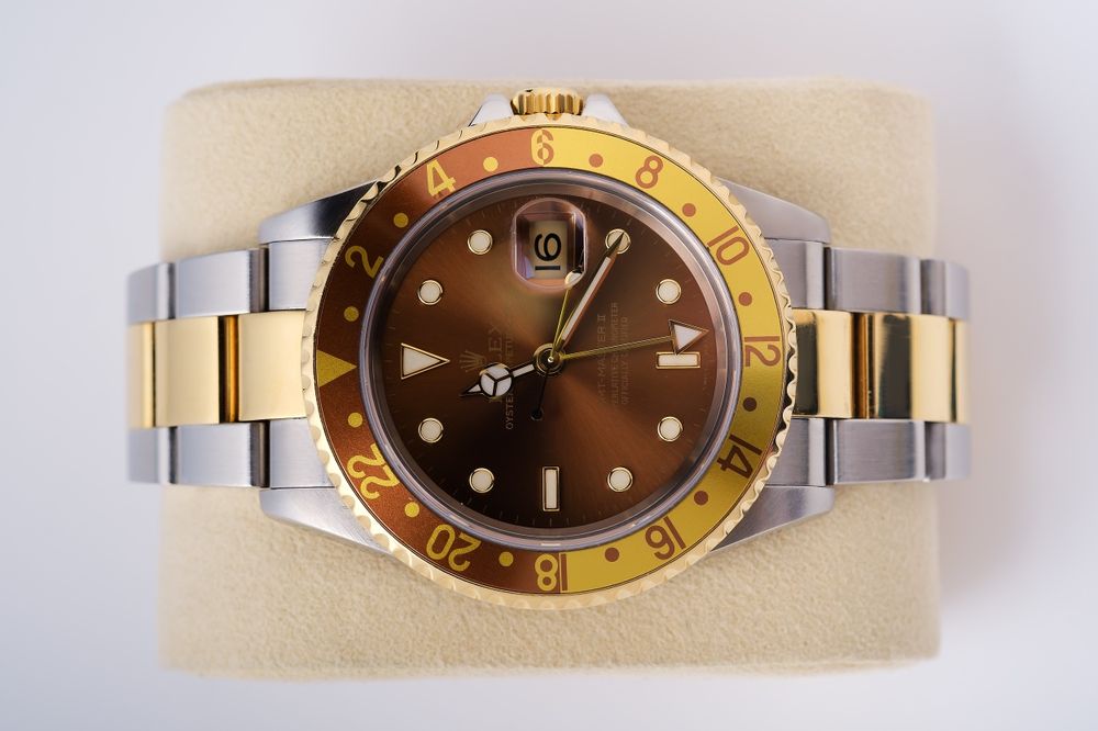 Rolex GMT Master II 16713T "Rootbeer" ss/18k