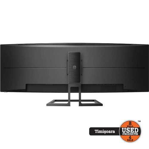 Monitor curbat VA Philips 499P9H 48.8 inch Ultra wide |UsedProducts.Ro