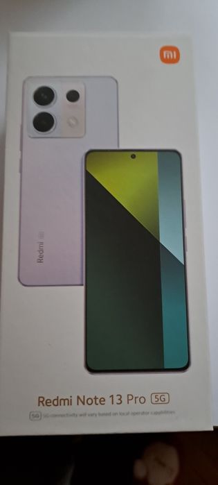 Xiomi Note 13 Pro 5G Aurora Purple 8 GB RAM 256 GB ROM