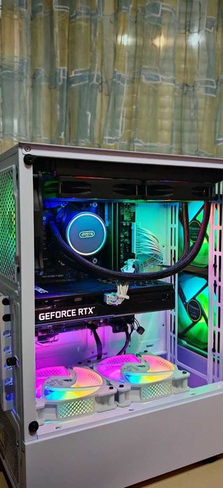 Геймърско PC Ryzen 7 5700X3D /32Gb/1TB nVme/RTX 3060 12Gb /Гаранция