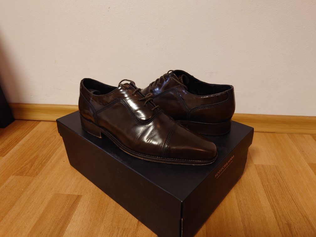 Pantofi eleganti, piele, maro, 40 - 41