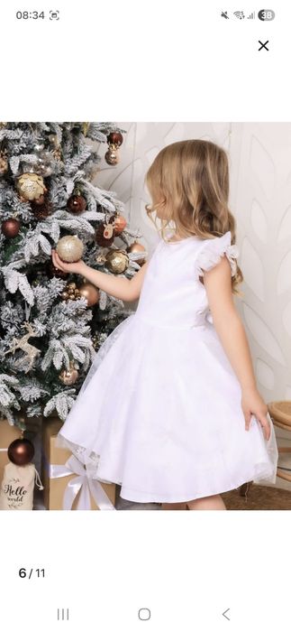 Праздничное платье для девочки