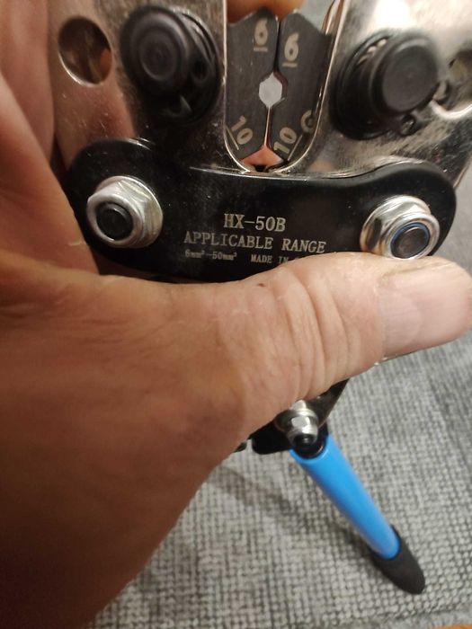 cleste de sertizat (papucit) papuci electrici