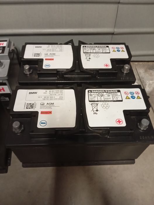 Baterie auto BMW Agm Start Stop import Germania originale