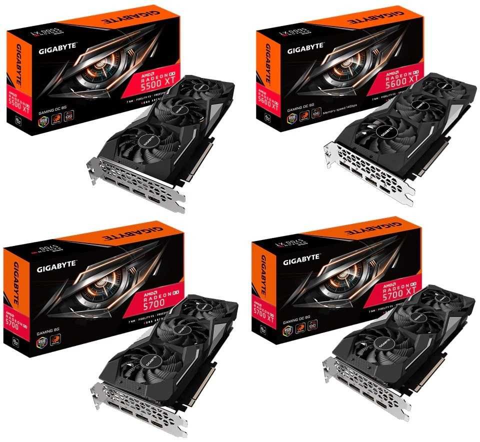 Вентилатор за видео карта GIGABYTE RX 5500 XT RX 5600 XT RX 5700 XT