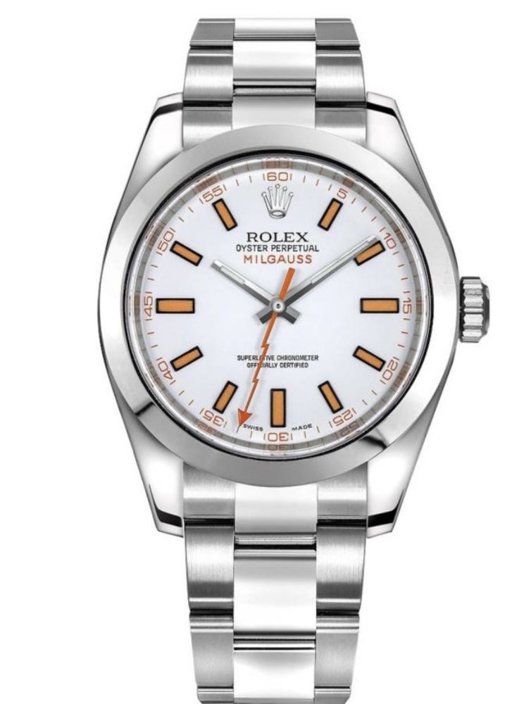 Rolex Milgauss-White dial-Impecabil