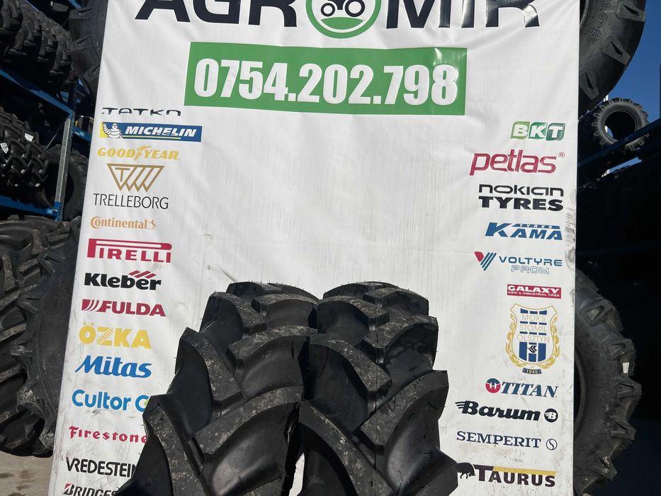 12.4-28 marca SPEDWAYS cauciucuri noi cu 8 pliuri pentru tractor