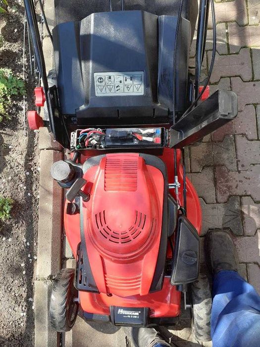 vand masina tuns iarba/gazon cu autopropulsie si pornire electrica