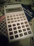Calculator birou CASIO FX-81 și imprimanta hp photosmart a440