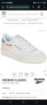 Adidasi de dama Reebok Classic Club C 85 . Nr 38