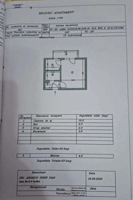 Garsoniera, Targu Jiu, Plopilor