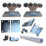 Kit complet pentru poarta autoportanta 500kg sina 6m