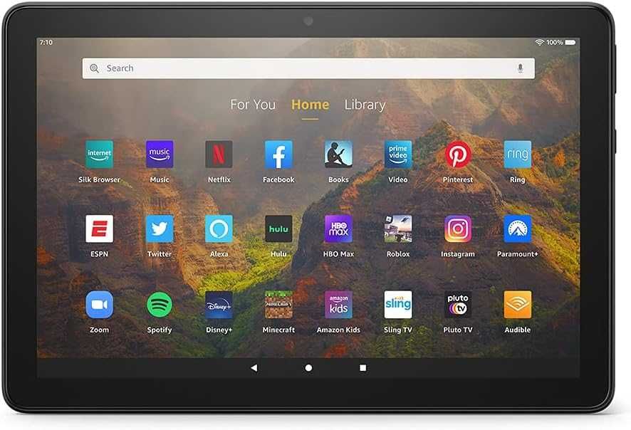 Таблет Amazon Fire HD 10.1 инча(25 см) 1080p Full HD 32 GB 3 GB RAM