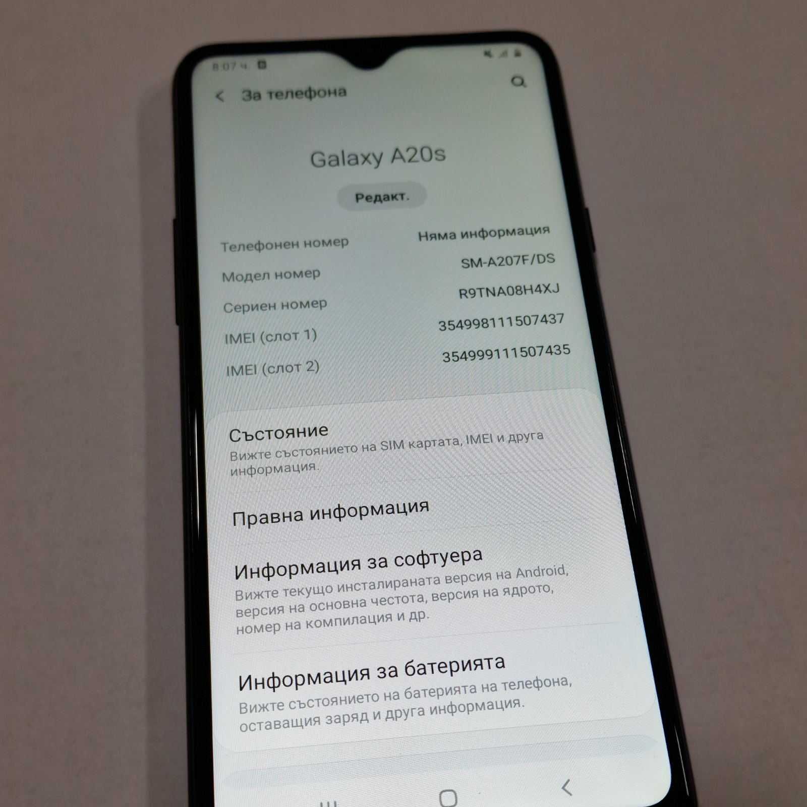 Samsung Galaxy A20e 32GB Dual A202