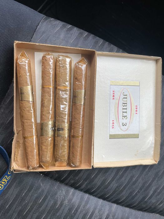 trabuc de colectie Jubile Franta 1961/cutie originala  -rar