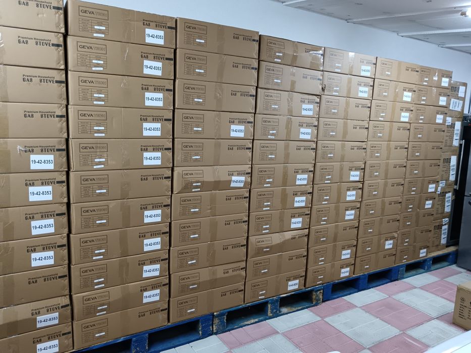 Plita incorporabila pe gaz, Panou sticla neagra securizata de 7mm, NOU