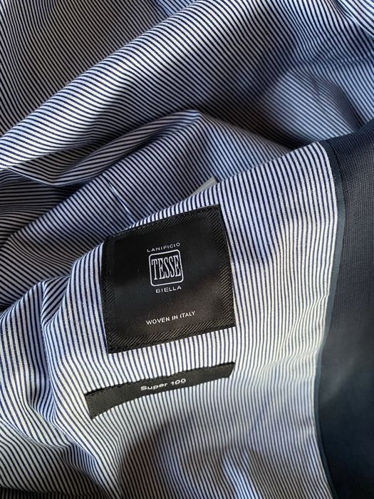 Costum suit hugo boss albastru navy