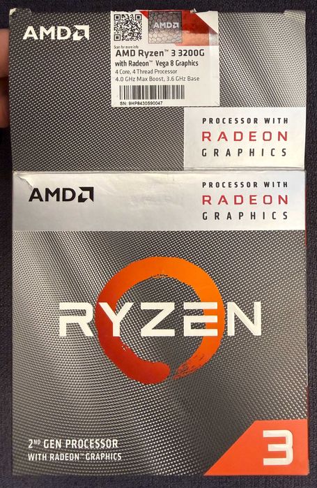 Vand kit Ryzen3 3200G + MSI A320M-A Pro + 8gb DDR3