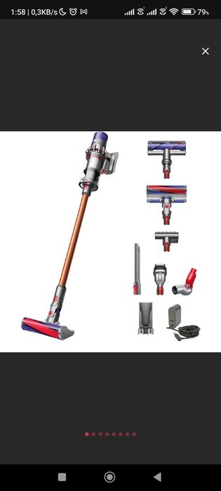 DYSON-V10-AbsoluteAspiratorVertical, 0.76l, original, in garantie.
