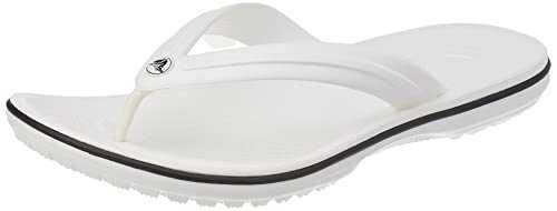 Crocs Crocband Flip originali, Slapi din Material Alb 45/46 EU