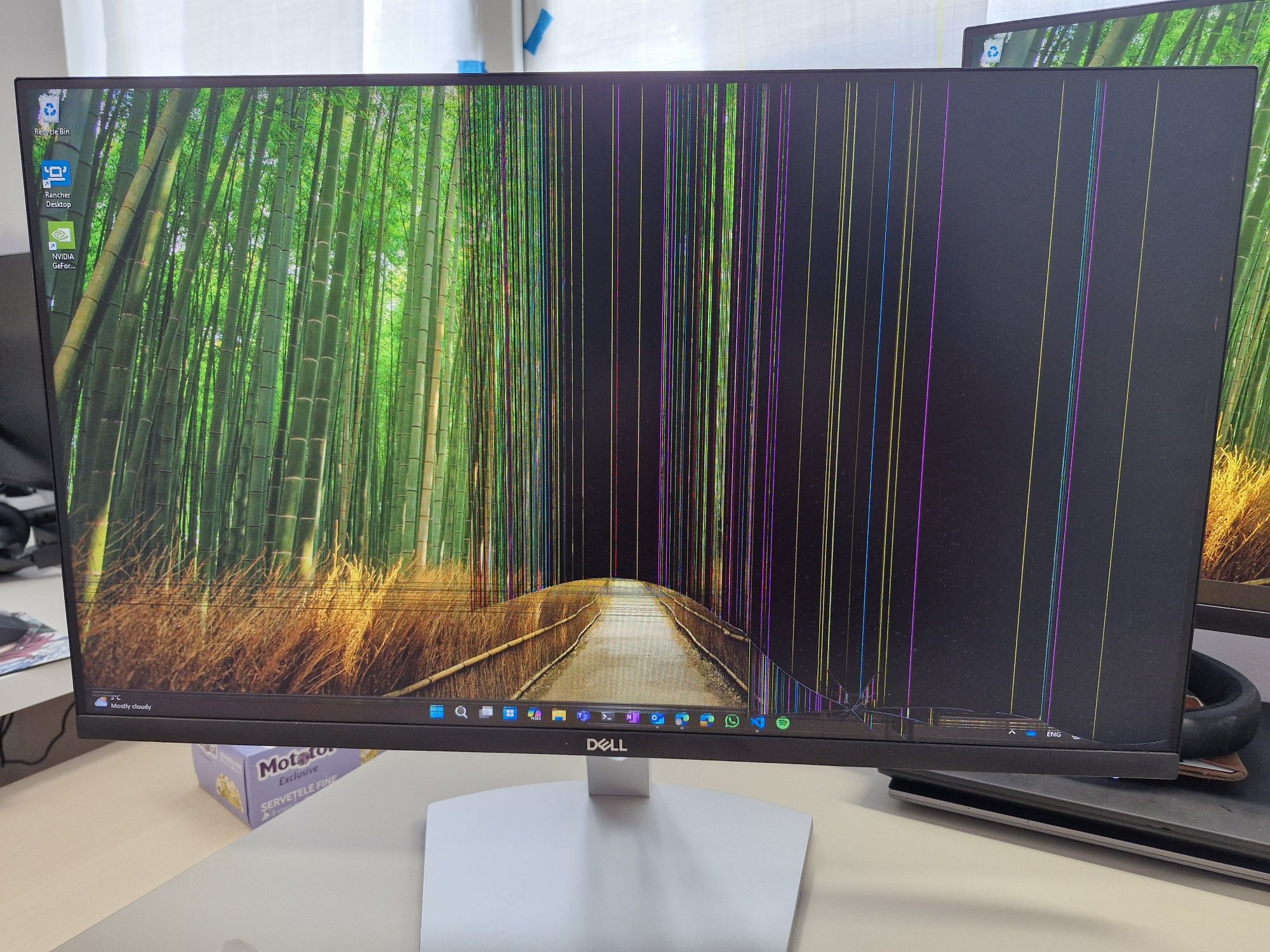 Monitor Dell 27'' - Defect