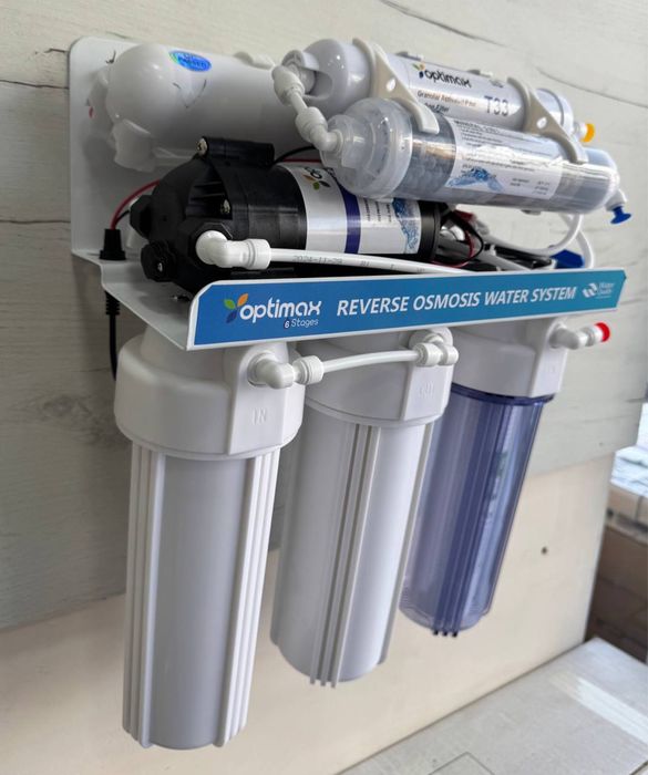 Система обратного осмоса 6 ступеней очистки воды (под мойку)