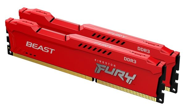 Kingston 16GB (2 x 8GB) Fury Beast, DDR3 1866MHz