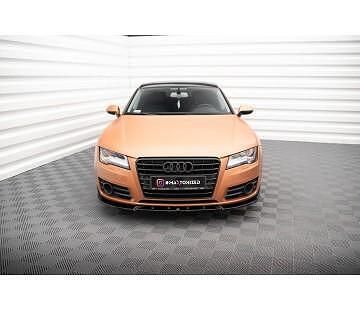 Спойлер за предна броня maxton design за audi a7 c7 (2010-2014)