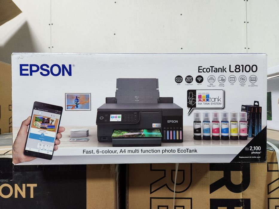 Mega aksiya Epson L8100 3 tasi 1 da 6 ta rang