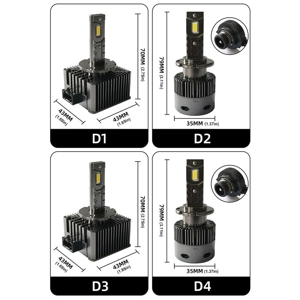 Bec LED Xenon Conversie D3S D2S D1S CANBUS 35W Volvo Bmw Audi Mercedes