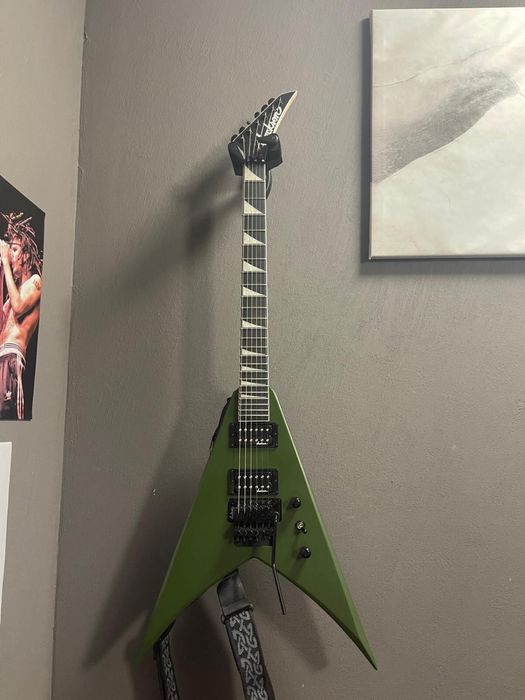 Jackson JS32 King V AH Matte Army Drab Chitară electrică