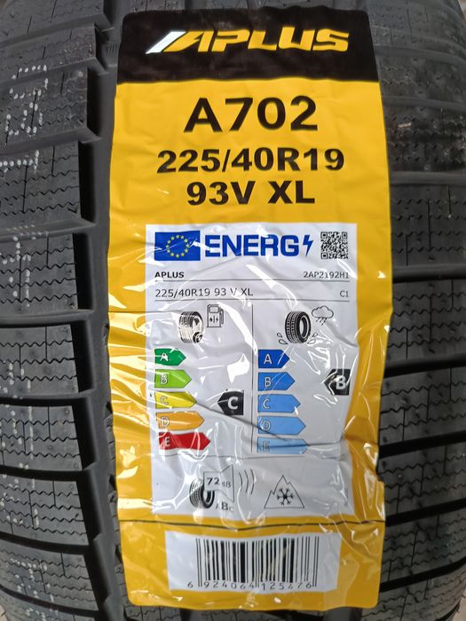 НОВИ ЗИМНИ -19цола -225/40-1бр.-175лв."APLUS"-с монтаж и баланс
