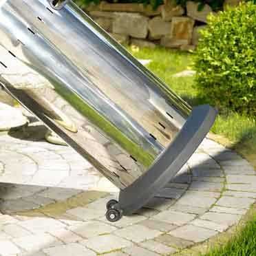 Външен газов отоплител - газова гъба с калъф