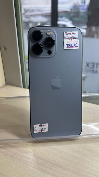 Iphone 13 Pro Max 512GB 100% (Ашимова 4а/2)