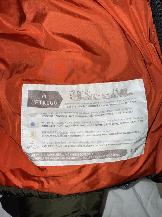 Bomber Jacket Hetrego 100% puf size IT 48/M