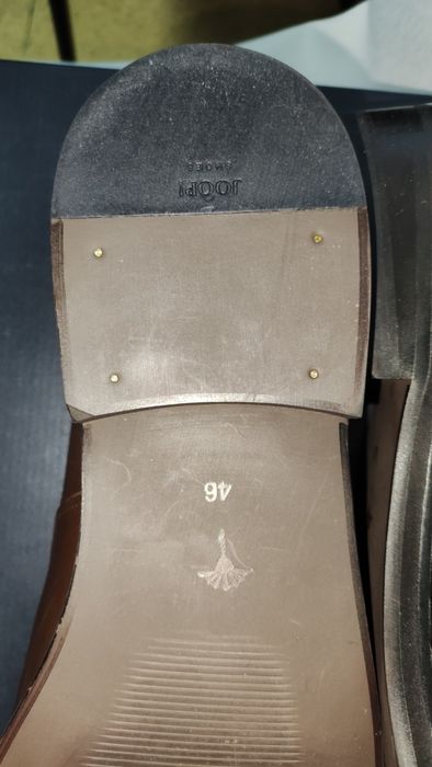 Страхотни мъжки половинки от естествена кожа JOOP ! №46