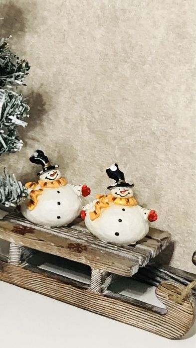 Сувенир снеговик 5 см