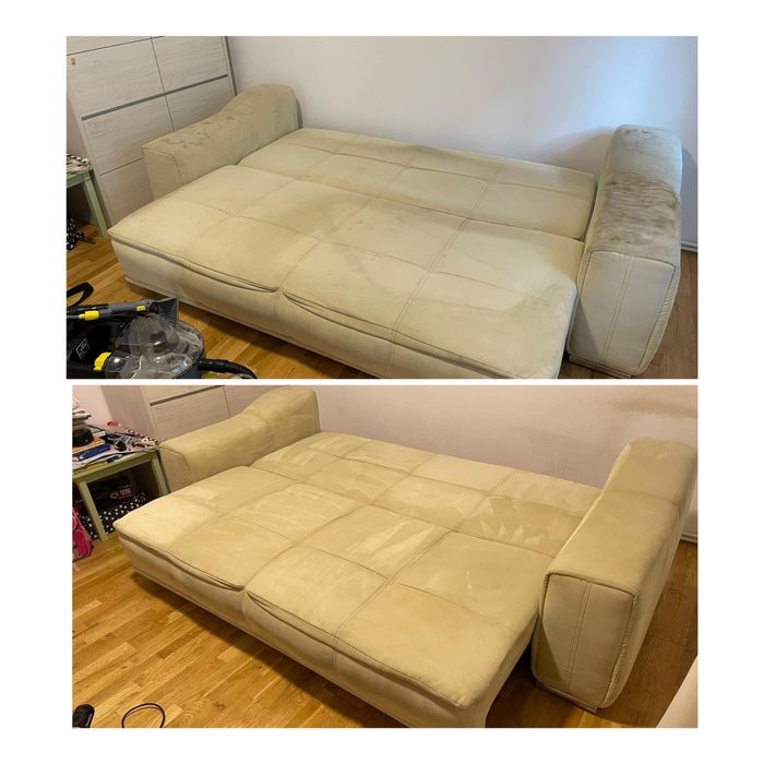 Curatare profesionala canapele, saltele, coltare, interioare auto,