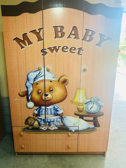 Детский шкаф с комотом. Болалар шкафи ва комоти