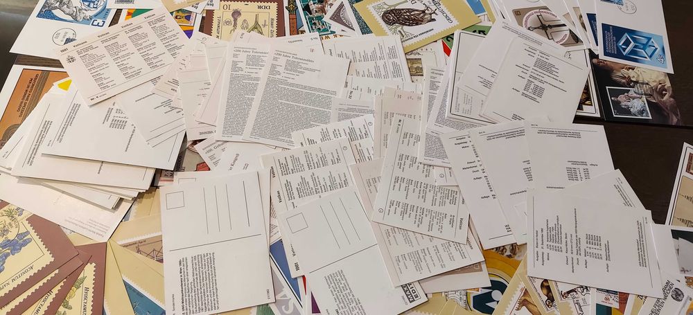 Carti postale anii 77' - 90' - Germania - Vatican - Geneva -  e.t.c