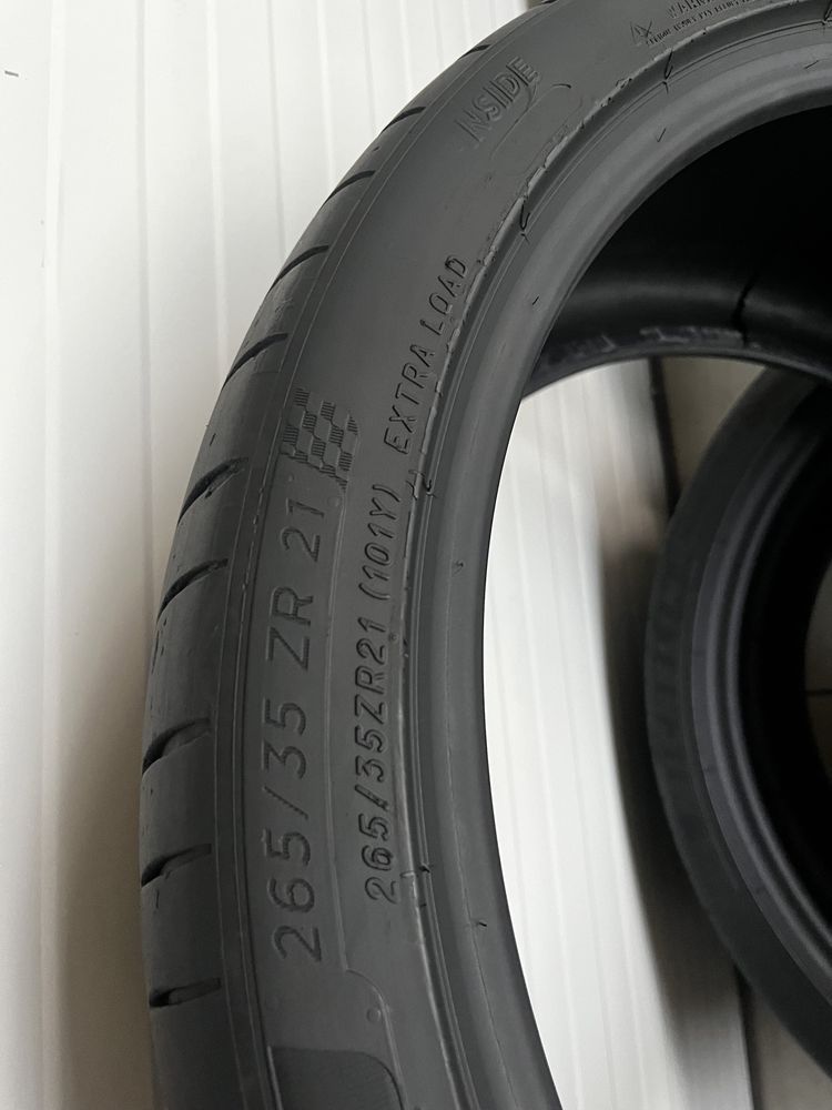 3 бр летни гуми 265/35/21/Michelin pilot sport  4S/dot0820г/5,5мм