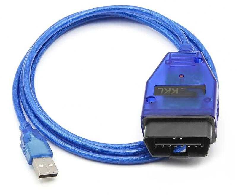 Кабел за Авто Диагностика VAG COM 409.1 KKL Адаптер OBD2 USB CH340