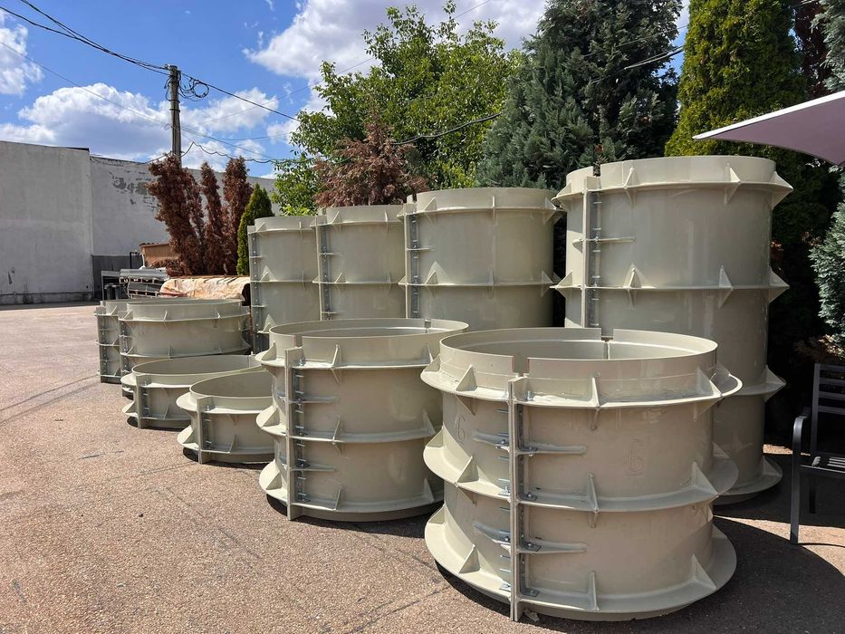 Cofraje industriale din polipropilena pentru constructii