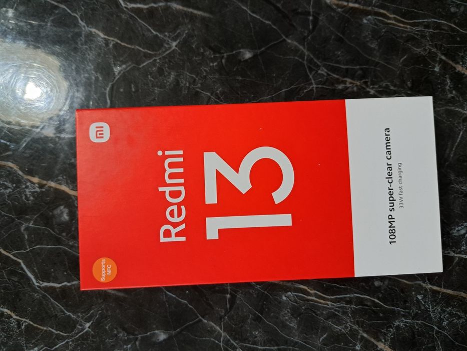 REDMI 13 black 6gb ram