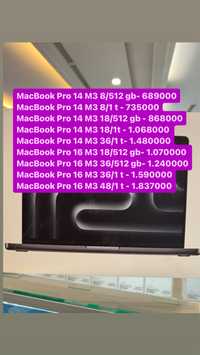 Macbook pro 14 M3 36/1t. Макбук про 14 м3 36/1 т