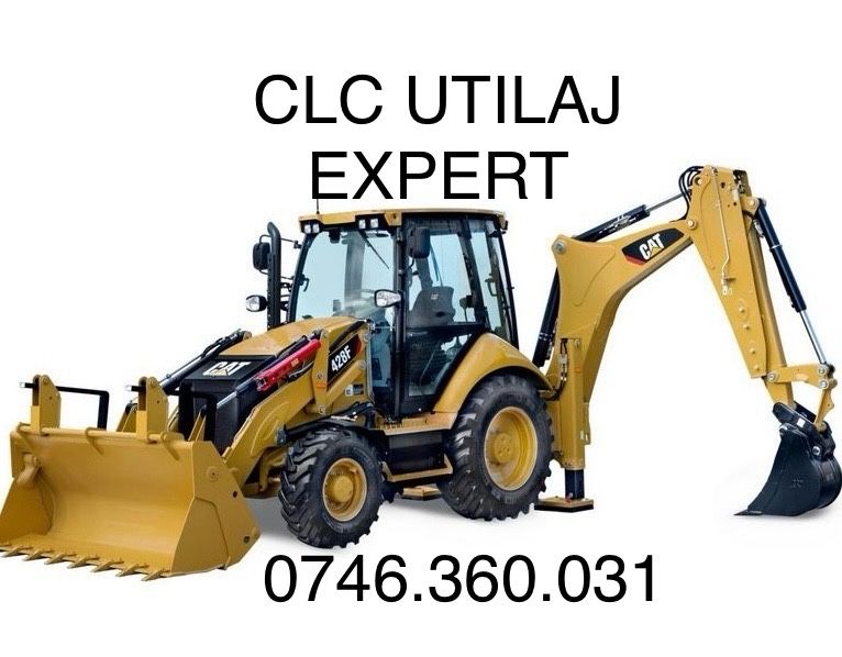 Buldoexcavator, miniexcavator, bobcat, masini de transport