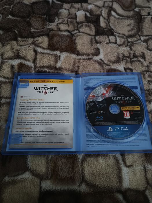 The Witcher 3 goty edition ps4