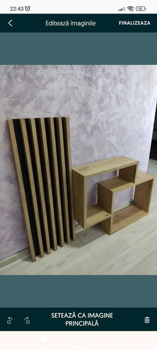 Rafturi suspendate Mdf