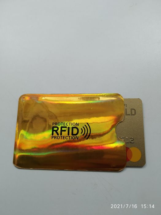 Футлярчик из плотной фольги