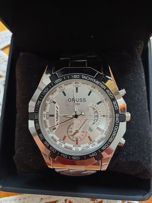Ceas ORUSS Original Swiss Luxury Stainless Steel Waterproof Watch